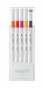 Лайнер uni EMOTT 0.4мм fine line, Passion Color, 5 цветов