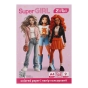 Бумага цветная SUPER GIRL, А4, 18 листов, 9 цветов, 45 г/м2, KIDS Line