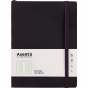Книга записна Partner Soft L, 190*250, 96 арк, кліт, чорна